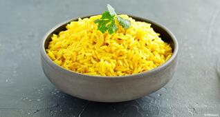 طبق ارز بسمتي